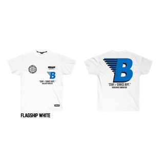 【เสื้อยืดใหม่】brigade clothing - flagship (white)