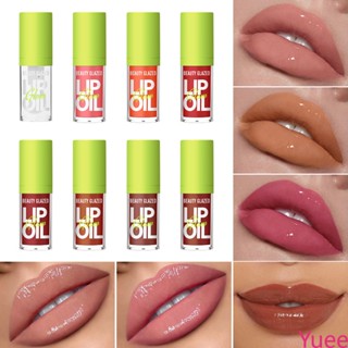 Beauty Glazed Lip Oil Moisturizing Lip Glaze ริมฝีปากใสน้ำมัน Doodle Glass Lip Gloss Yuee