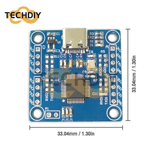 โมดูลอะแดปเตอร์แปลง USB เป็น TTL 4 ทาง USB เป็นพอร์ตอนุกรมดาวน์โหลด USB TTL UART