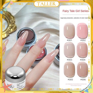 ✧ Ready Stcok Annies Fairy Tale Girl Series เจลขัดเล็บกระป๋อง Ice Penetration Nude Color Phototherapy กาวเพ้นท์เล็บสำหรับร้านทำเล็บสูง7สี