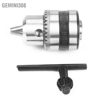  Gemini308 หัวจับดอกสว่านชนิดกุญแจสแตนเลส หัวจับดอกสว่านไฟฟ้าขนาดเล็กพร้อมประแจสำหรับยึดชิ้นส่วน