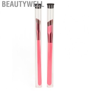 Beautywell Makeup Eyebrow Brush  Brow  Brush Portable Cosmetic Tool 2pcs Flexible  for Home Travel for Women