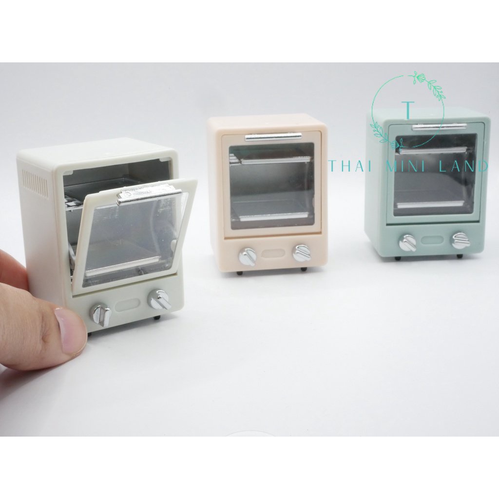เตาอบจิ๋ว (สูง 5 ซม.) ชุดอุปกรณ์ครัวจิ๋ว ชุดเตาอบจิ๋ว เตาอบ เตาอบขนมจิ๋ว ของจิ๋ว ของตกแต่ง miniature ครัว ครัวจิ๋ว