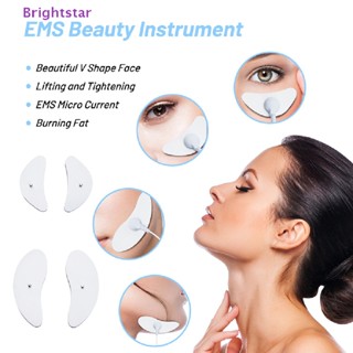 Brightstar EMS เครื่องนวดหน้าไฟฟ้า ไมโครเคอร์เรนท์ V-Face สําหรับยกกระชับคาง ใหม่