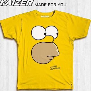 เสื้อผ้าผชเสื้อยืด ลายการ์ตูน Kaizer TD-0246 90sthe Simpson Homer สีเหลืองS-5XL_02
