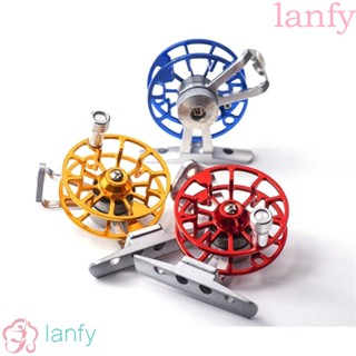 Lanfy รอกตกปลาน้ําแข็ง อลูมิเนียมอัลลอย ขนาดเล็ก 3 กก. ทนทาน