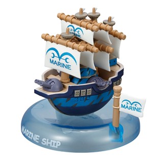 Marine Ship ของแท้ JP แมวทอง - Yura Cole Megahouse [โมเดลเรือวันพีช]