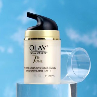 Olay Total Effects 7 in 1 ครีมกันแดด ให้ความชุ่มชื้น ต่อต้านริ้วรอย SPF15 PA++ 50 กรัม