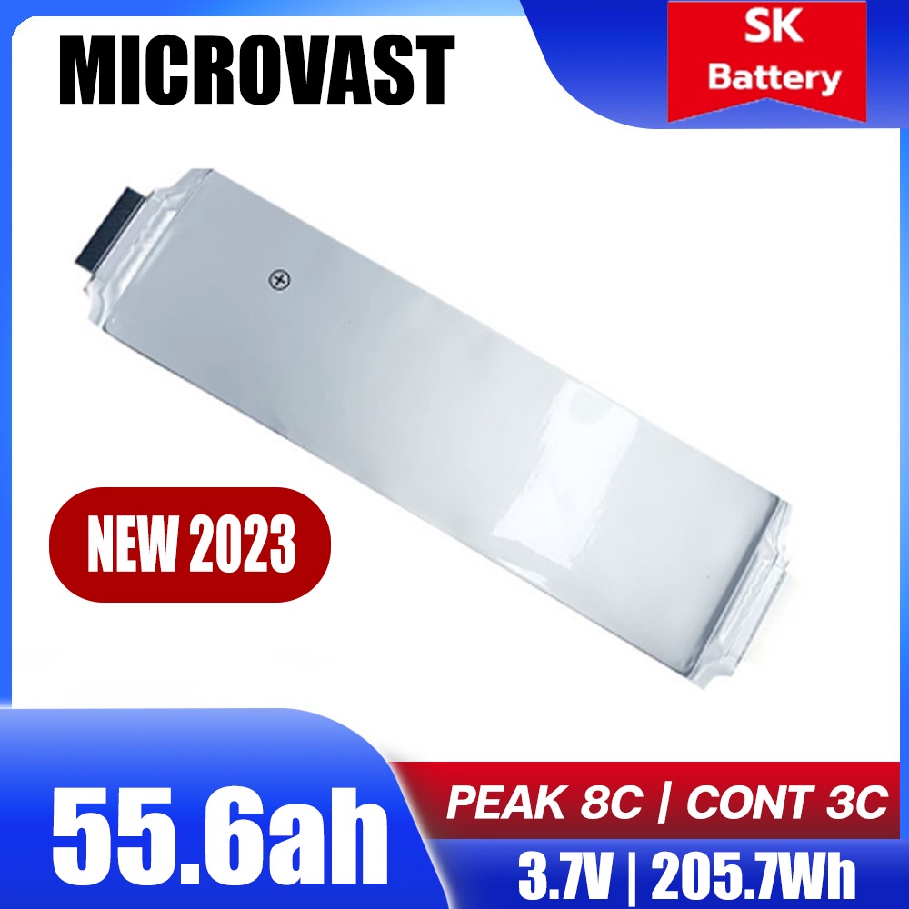 แบตเตอรี่ลิเธียม LG SK 3.7V 55.6Ah 8C ของใหม่ สำหรับรถมอเตอร์ไซค์ไฟฟ้า Microvast 50ah 55ah 52ah battery NMC