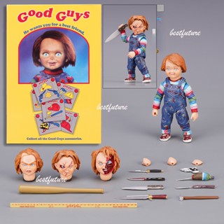 Neca โมเดลตุ๊กตาฟิกเกอร์ Chucky Cult Ghost ของเล่นสําหรับเด็ก