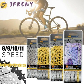 Jeromy อุปกรณ์เสริมโซ่จักรยานเสือภูเขา 8/9/10 11 Speed Hollow