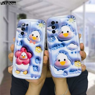 เคสโทรศัพท์มือถือ กันกระแทก ลายเป็ด สําหรับ Realme C30 C30S C33 C21 C31 C35 C25 C11 2021 C21Y C15 C20 C3 C12 C2 C25S 10