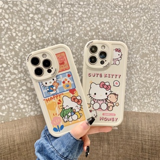 เคสโทรศัพท์มือถือนิ่ม ลายการ์ตูนคิตตี้ สําหรับ OPPO A16 A78 A76 A96 4G A77S A17 Find X5 PRO 5G Find X3 PRO F9 F11 K3 R15 PRO R17 PRO A73 5G A16K A16E A1K NN317T