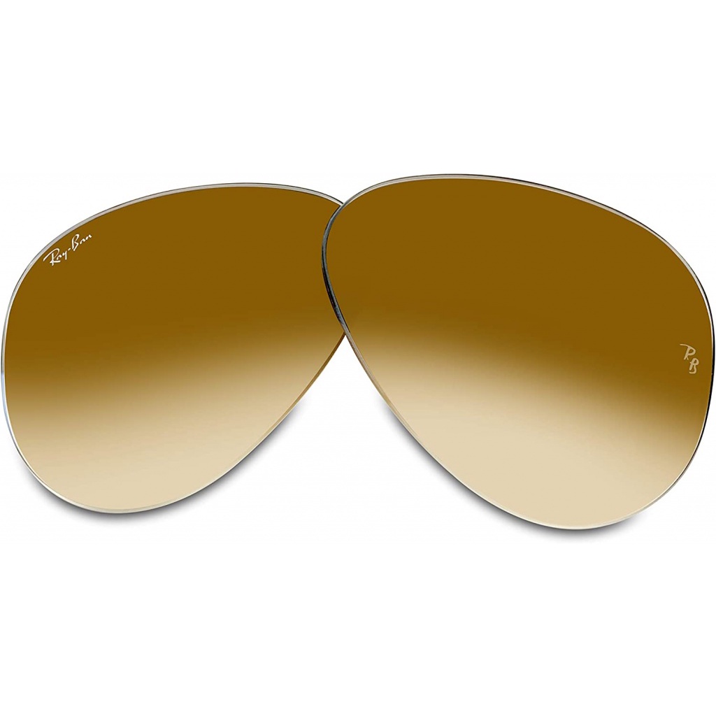 Ray-ban Original AVIATOR LARGE METAL RB3025 เลนส ์ ทดแทน + ชุดพร ้ อมชุดดูแล iWear Designer