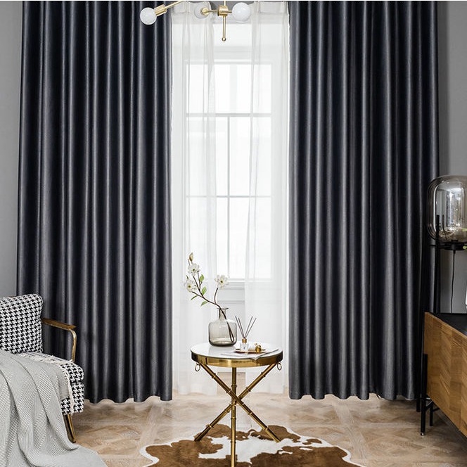 แนะนำ ผ้าม่าน ผ้าม่านกั้นห้อง ผ้าม่านประตู หน้าต่าง กันUV ทึบแสงดี (พร้อมส่งทันที ไม่ต้องรอ) แบบสำเร็จรูปห่วงตาไก่สีเงิน ราคาพิเศษ มีเก็บเงินปลายทาง