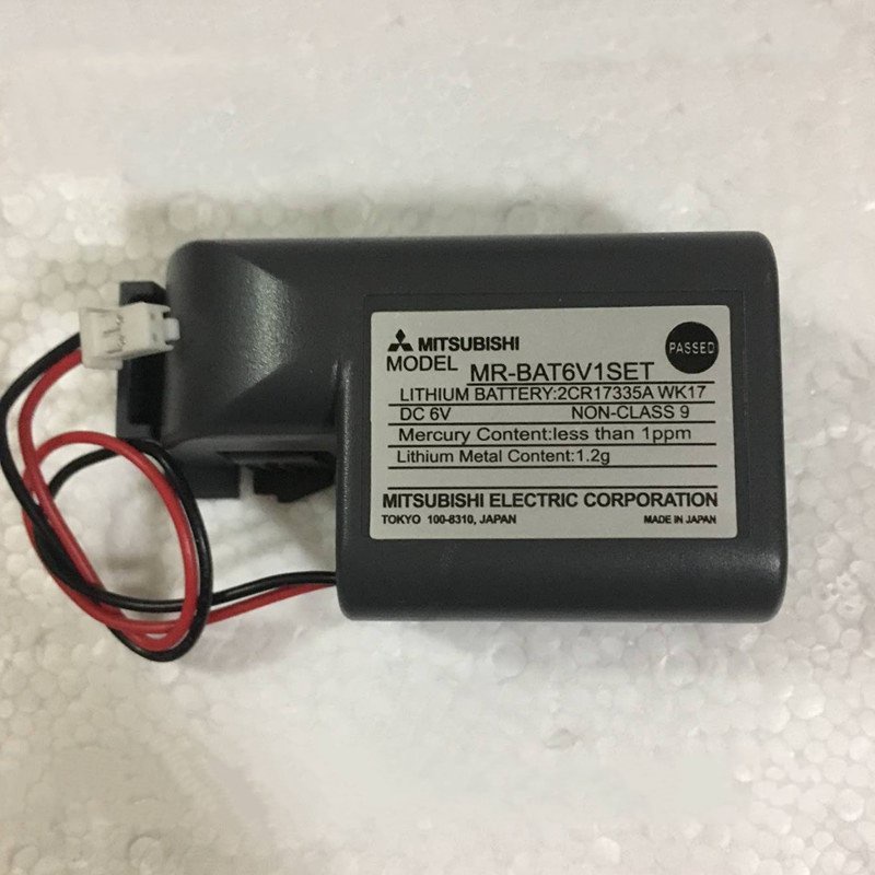 YTH 1pce MR-J4 Servo ลิเธียม M80 ไดรฟ์แบตเตอรี่อุปกรณ์เสริม MR-BAT6V1SET 6V