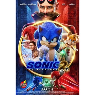 DVD ดีวีดี Sonic the Hedgehog 2 (2022) โซนิค เดอะ เฮดจ์ฮ็อก 2 (เสียง ไทย/อังกฤษ | ซับ ไทย/อังกฤษ) DVD ดีวีดี