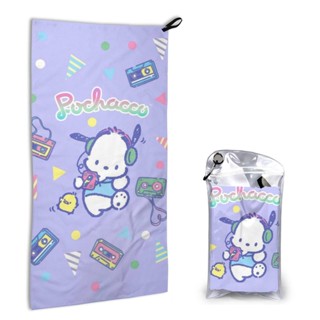 Pochacco ผ้าขนหนูอาบน้ํา ดูดซับน้ํา แห้งเร็ว 40x80 ซม. สําหรับสระว่ายน้ํา โยคะ ตั้งแคมป์ สัตว์เลี้ยง【พร้อมส่ง】