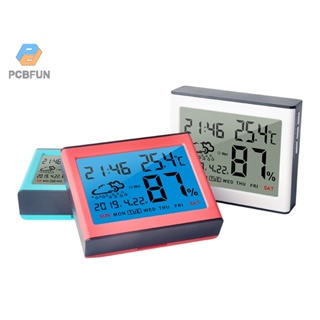 Pcbfun เครื่องวัดอุณหภูมิความชื้นไฟฟ้า หน้าจอ Lcd