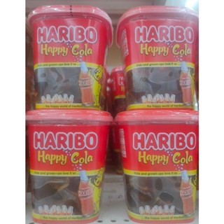 HARIBO HAPPY COLA เยลลี่หรือแมมกัแบร์ตราฮาริโบ้ HARIBO HAPPY COLA jelly or haribo margarita