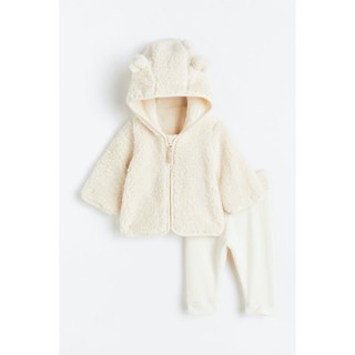 H&amp;M เซ็ตผ้าฟลีซชุด 2 ชิ้น Girl 2-piece fleece set 0866503_2