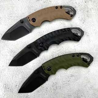 มีด Kershaw Shuffle II  เหล็ก8Cr13Movเล็กกะทัดรัด  มีดพับ พก เดินป่า พับEDC พกยุทธวิธี 13 Stainless Steel Sharp