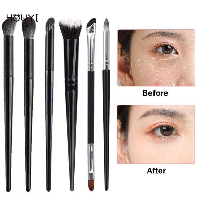 แปรงคอนซีลเลอร์ปลายนิ้ว / เครื่องหมายสิว วงกลมตาดํา ร่องลึก อเนกประสงค์ เครื่องมือแต่งหน้าคอนซีลเลอร์ รายละเอียด – โปรปัง