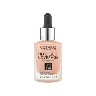 Catrice คาทริซ เอชดี ลิควิด คัฟเวอร์เรจ ฟาวเดชั่น 30 มล. เบอร์ 040 วอร์ม เบจ