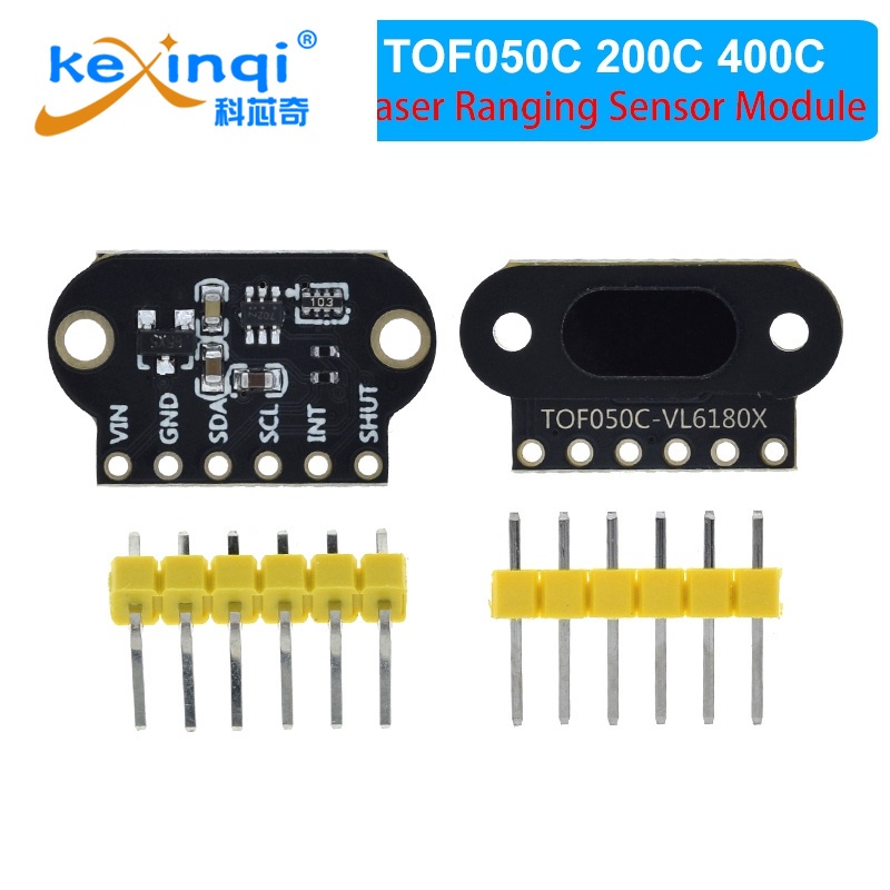 VL6180/VL53L0X/VL53L1X Time of Flight (ToF) เลเซอร์ตั้งแต่เซนเซอร์โมดูล TOF050C TOF200C TOF400C 50 ซ