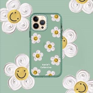 Casetify เคสโทรศัพท์มือถือแบบแข็ง ลายก้อนเมฆ หน้ายิ้มน่ารัก สําหรับ iPhone 14 14 ProMax 13 Pro 12P