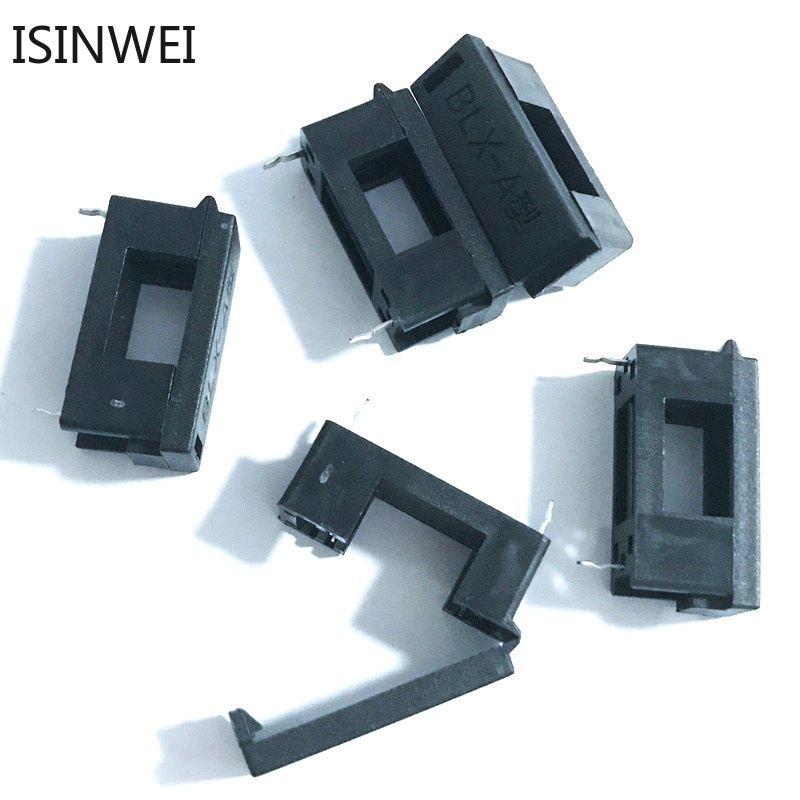 กล่องฟิวส์พร้อมฝาครอบ blx – a type สําหรับฟิวส์ pcb mount 5×20 มม. พร้อมส่ง