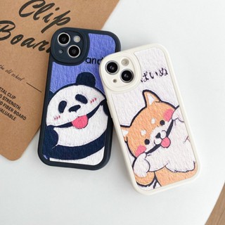 เคสโทรศัพท์มือถือหนังนิ่ม กันกระแทก ลายการ์ตูนแพนด้าน่ารัก แฟชั่น สําหรับ Xiaomi Mi 8 10T 11 12 12T 13 POCO F5 M3 M4 F2 F3 F4 X3 X4 F4 GT Lite Pro 5G NE | Xmd096