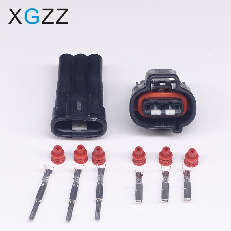 Sumitomo 3 Pin way หญิงกันน้ําสีดําเมตรความเร็ว VSS sensor ปลั๊กเชื่อมต่อสําหรับ Toyota corolla 6248-5316