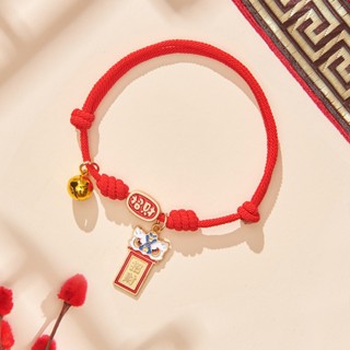 Cny-cat collar Lucky Red สร้อยคอสัตว์เลี้ยงปรับการ์ตูนทอ Koi…