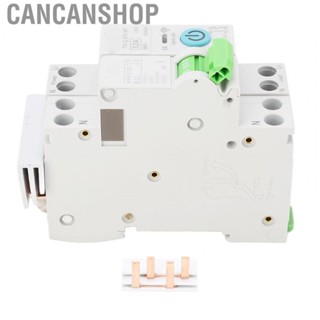 Cancanshop WiFi Circuit Breaker 1P+N 3 Timing Modes Home Circuit Breaker 6KA Breaking  Easy Installation PA66 32A for Appliances