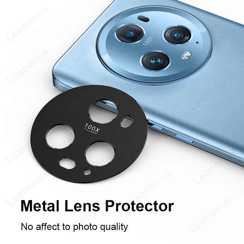 ตัวป้องกันเลนส์โลหะ สําหรับ Honor Magic 5 Pro / Ultimate / Lite แหวนป้องกันกล้อง ฝาครอบเลนส์ กันกระแทก