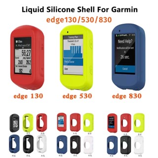 เคสโทรศัพท์มือถือซิลิโคน TPU แบบนิ่ม สีแคนดี้ สําหรับ Garmin Edge 830 530 130 Plus