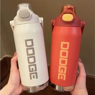 BYENJOYSHOP กระบอกน้ำเก็บอุณหภูมิร้อนเย็น DODGE  ขวดน้ำสแตนเลส 1200ML และ 950ML