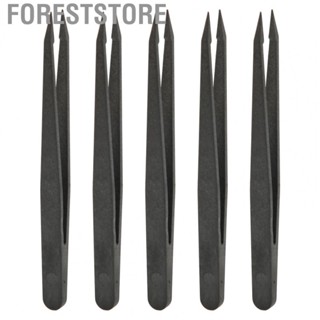 Foreststore 10pcs  Static Tweezer Plastic Material Tweezer For Electronics Laboratory