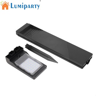 Lumiparty โคมไฟพลังงานแสงอาทิตย์ Ip64 กันน้ํา ปรับความสว่างได้ สําหรับตกแต่งสวนกลางแจ้ง