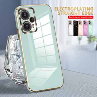 เคสโทรศัพท์มือถือแบบนิ่ม TPU หรูหรา สําหรับ Xiaomi Poco F5 F 5 Pro 5G 23013PC75G 6.67&amp;quot; ตัวป้องกันกล้อง กันกระแทก Poko Little PocoF5