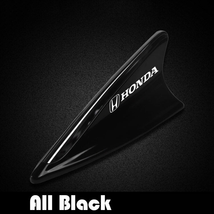 เสาอากาศ รูปครีบฉลาม สีเงิน สีดํา สีขาว สําหรับ Honda Civic HR-V Accord City jazz BRV MOBILIO CRV BRIO