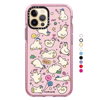 Casetify เคสโทรศัพท์มือถือ ลายเป็ด สําหรับ Apple 13Promax 14Promax 14Pro 11 12 13Pro