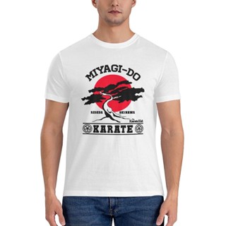 เสื้อยืด พิมพ์ลาย Miyagi Do Karate Miyagi Daniel Son Mr Miyagi First Strike คุณภาพดี