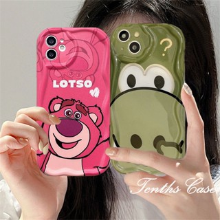 เคสโทรศัพท์มือถือ ขอบโค้ง กันกระแทก ลายไดโนเสาร์ หมี 3D สําหรับ Samsung A14 A34 A54 A03 A03s A04 A04e A04s A23 A13 A33 A53 A12 A22 A52 A52s A32 A51 A50 A50s A30s