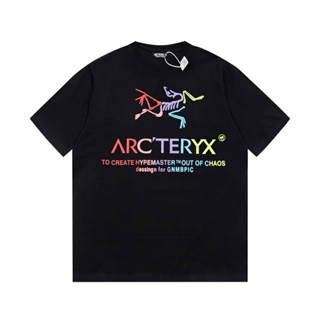 Aryx ใหม่ เสื้อยืดลําลอง คอกลม แขนสั้น ผ้าฝ้าย ทรงหลวม สําหรับผู้ชาย ผู้หญิง