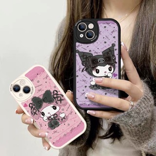 เมโลดี้น่ารัก เคสโทรศัพท์การ์ตูน เคสโทรศัพท์หนัง compatible for เคสไอโฟน11 เคสไอโฟน 13 เคสไอโฟน 12 เคสไอโฟน 14promax เคสไอโฟน Xr เคสไอโฟน 13promax เคสไอโฟน 14 เคสไอโฟน 7plus เคสโทรศัพท์การ์ตูน