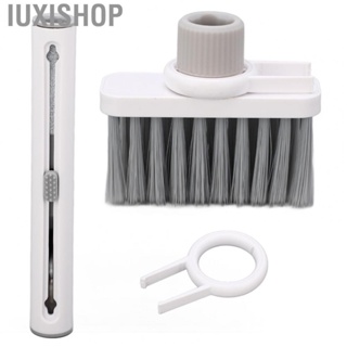 Iuxishop  Brush  Multifunctional Cleaner Brush Flocking Sponge Metal Nib Soft Bristles  for Phone