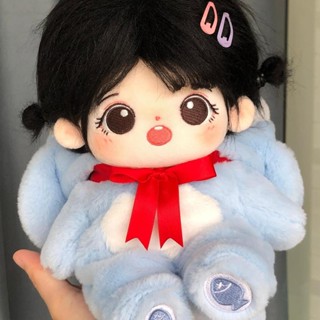 ตุ๊กตาเบอร์ 20 cm. ชุดฉลาม ตุ๊กตาสาววัยรุ่น ของวิทยาลัย