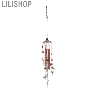 Lilishop Bird Wind Chimes  Metal Tube Flamingo Wind Chimes Symbolize Love Freedom  for Indoor